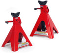 2PC Jack Stand 12-Ton Capacity Adjustable Height Self-Locking Ratchet Z78277