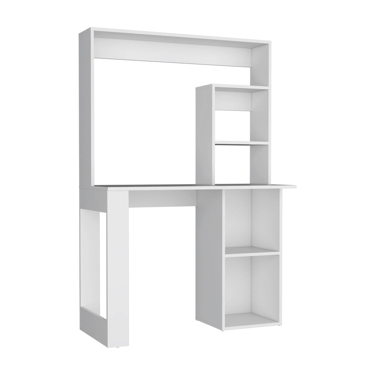 Desk With Hutch and Shelves E5599