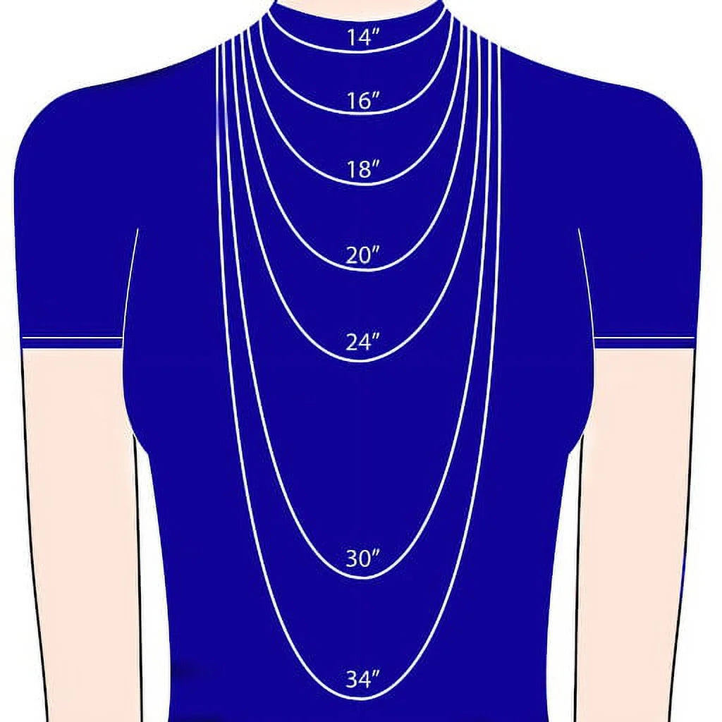 14k Yellow Gold Light Cuban Chain Necklace (24 inch) L91072