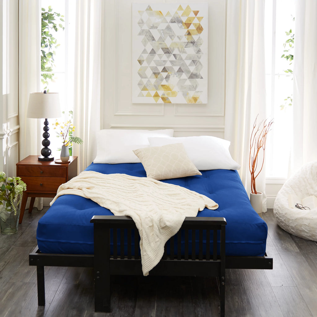 8 inch Reversible Tufted Full Size Futon Mattress J79008