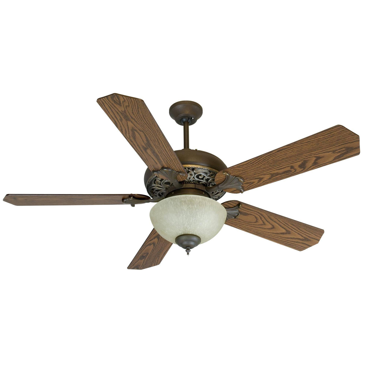 Aged Bronze Ceiling Fan Z502