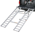 Adjustable Width Aluminum ATV Loading Ramps M2811