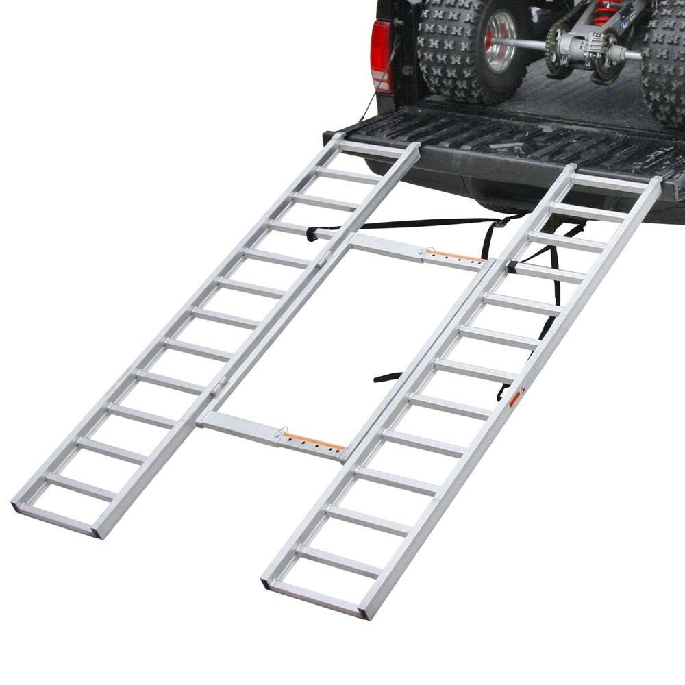 Adjustable Width Aluminum ATV Loading Ramps M2811
