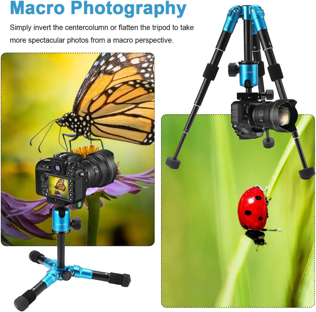 20inch Aluminum Tabletop Tripod with 360 Degree Ball Head, Pack of 2 B9518