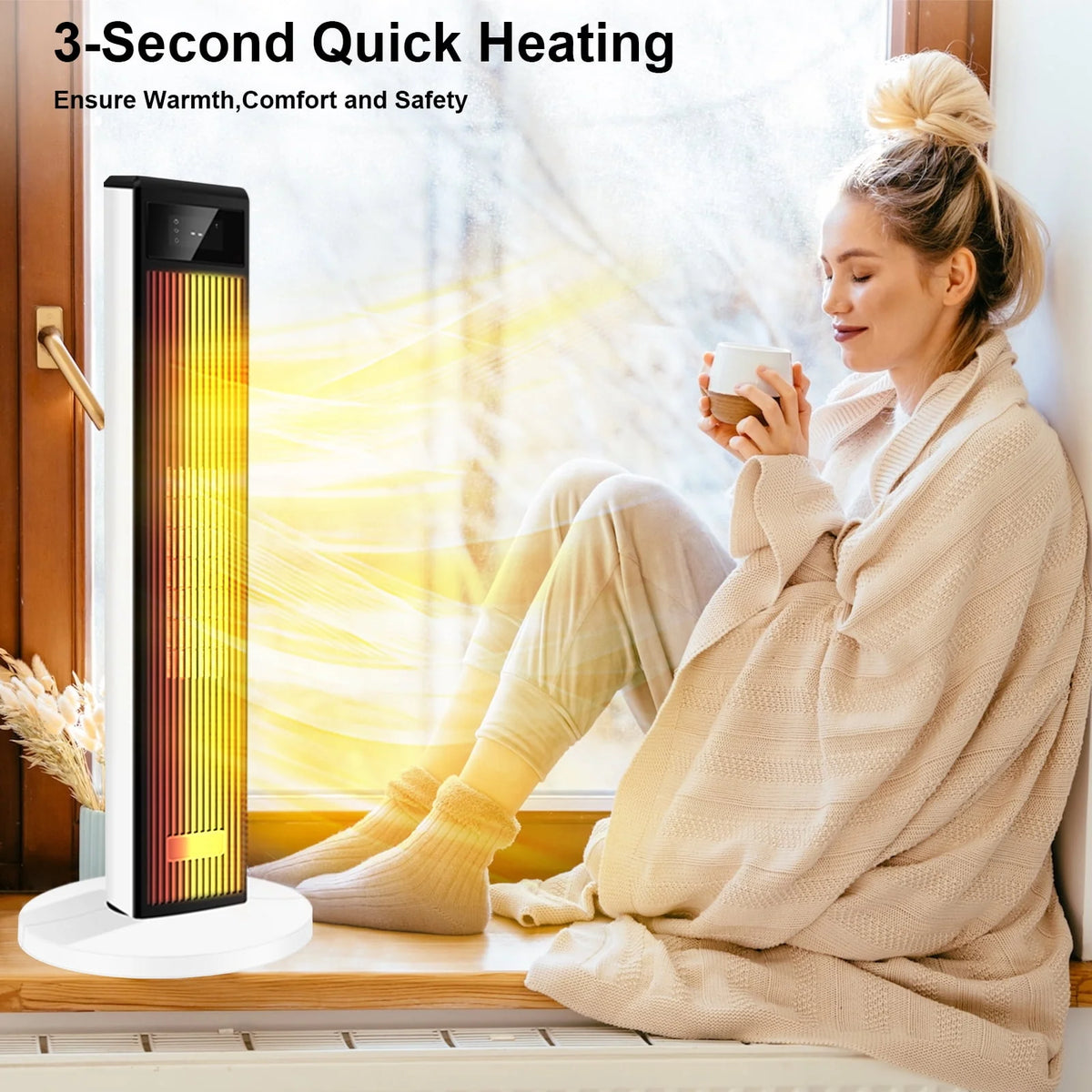 1500W Tower Space Heater G471551