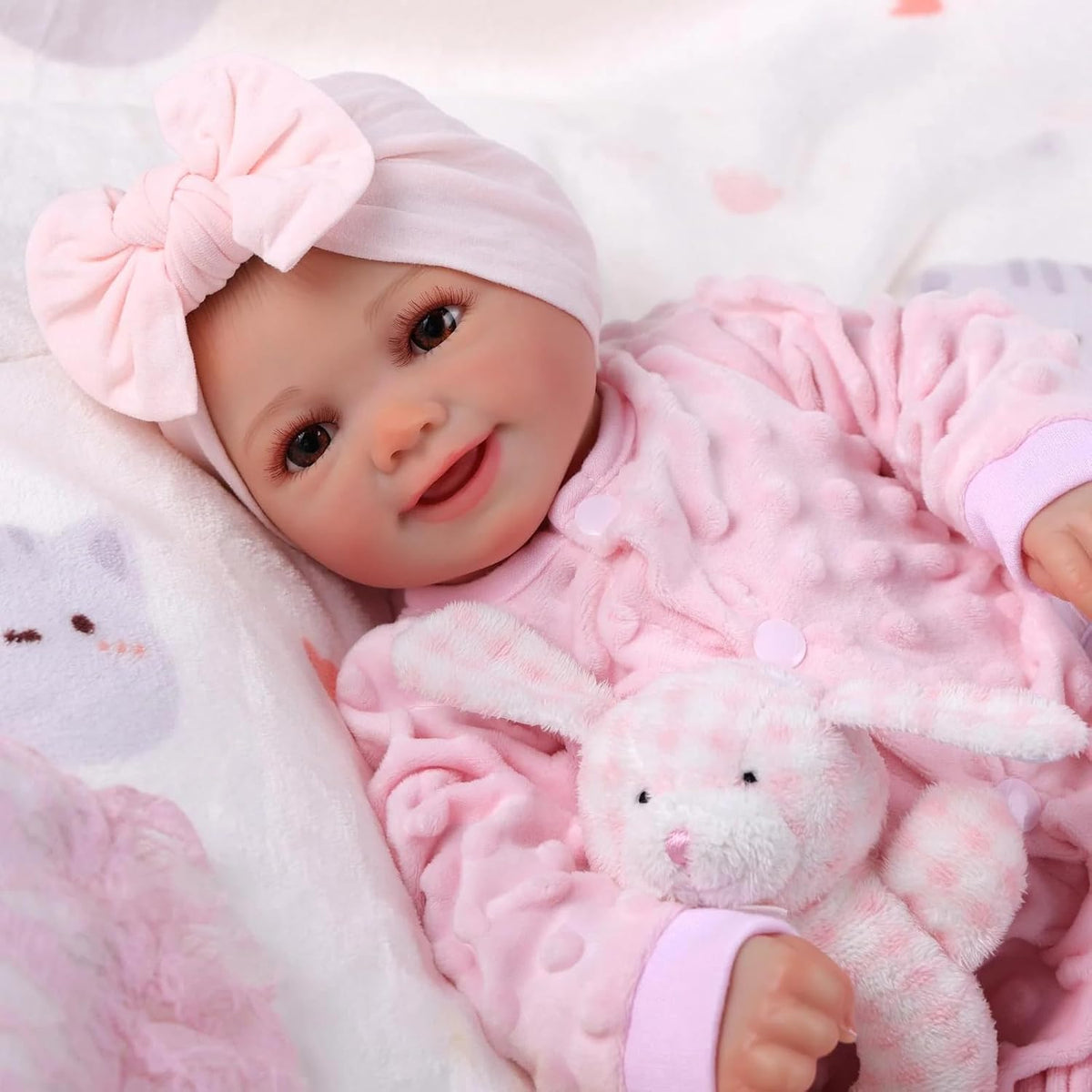 17-Inch Full Body Vinyl Realistic Baby Doll P502505
