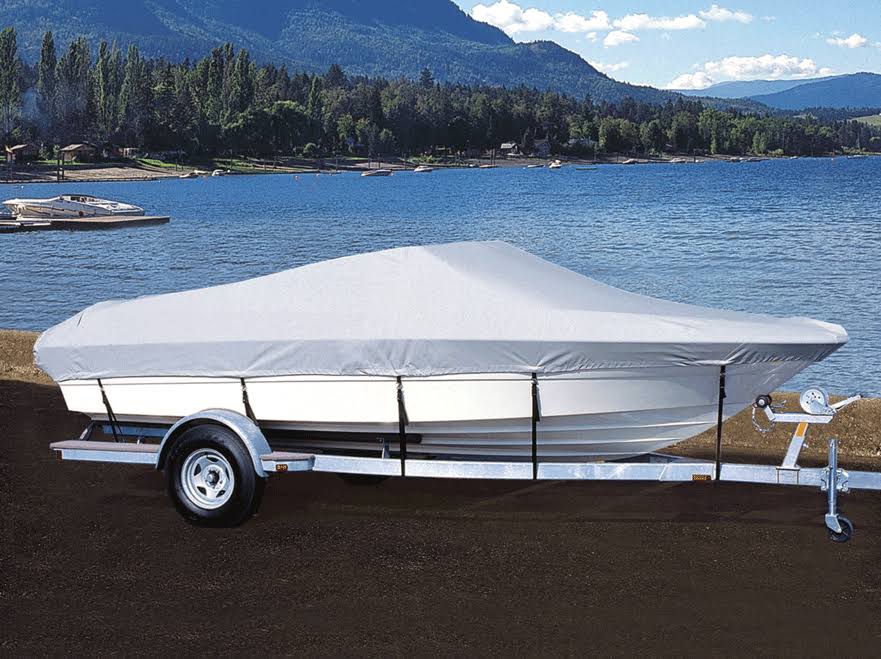 Walk-Around Cuddy Cabin Boat Cover W348702