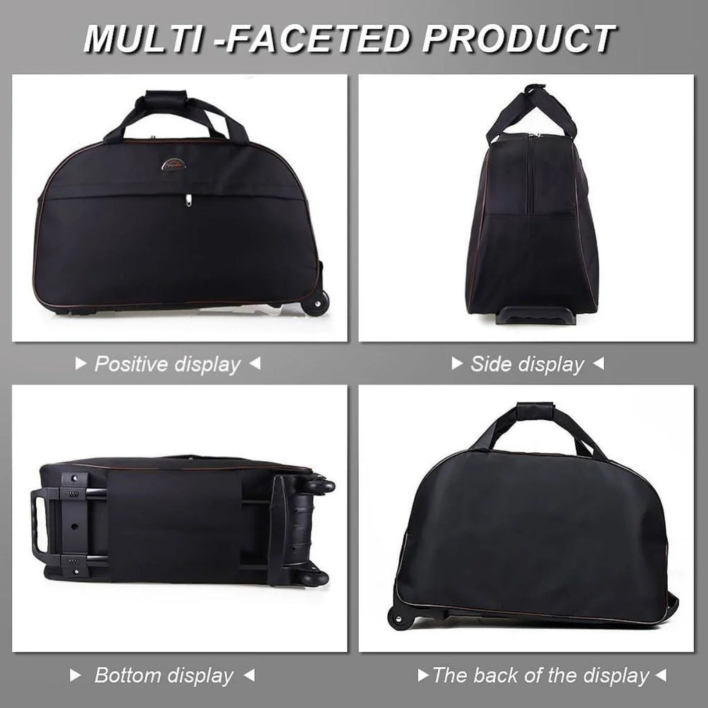 Rolling Duffle Bag with Wheels, 24" Carry On Luggage I67089