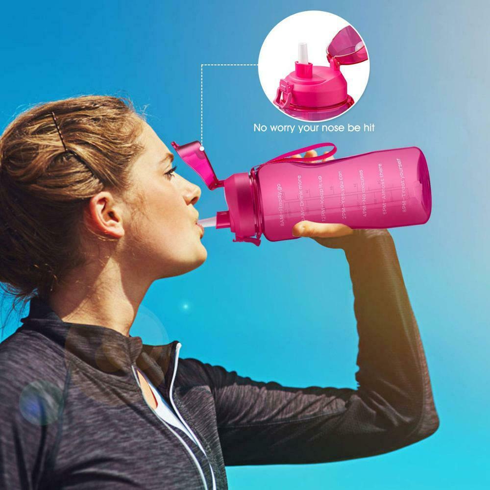 BPA Free 2.2L Water Bottle with Straw G330