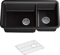 Matte Black 36 Minimum Base Cabinet Width X64833