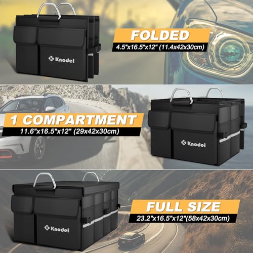 Large Car Trash Can with Lid F3291