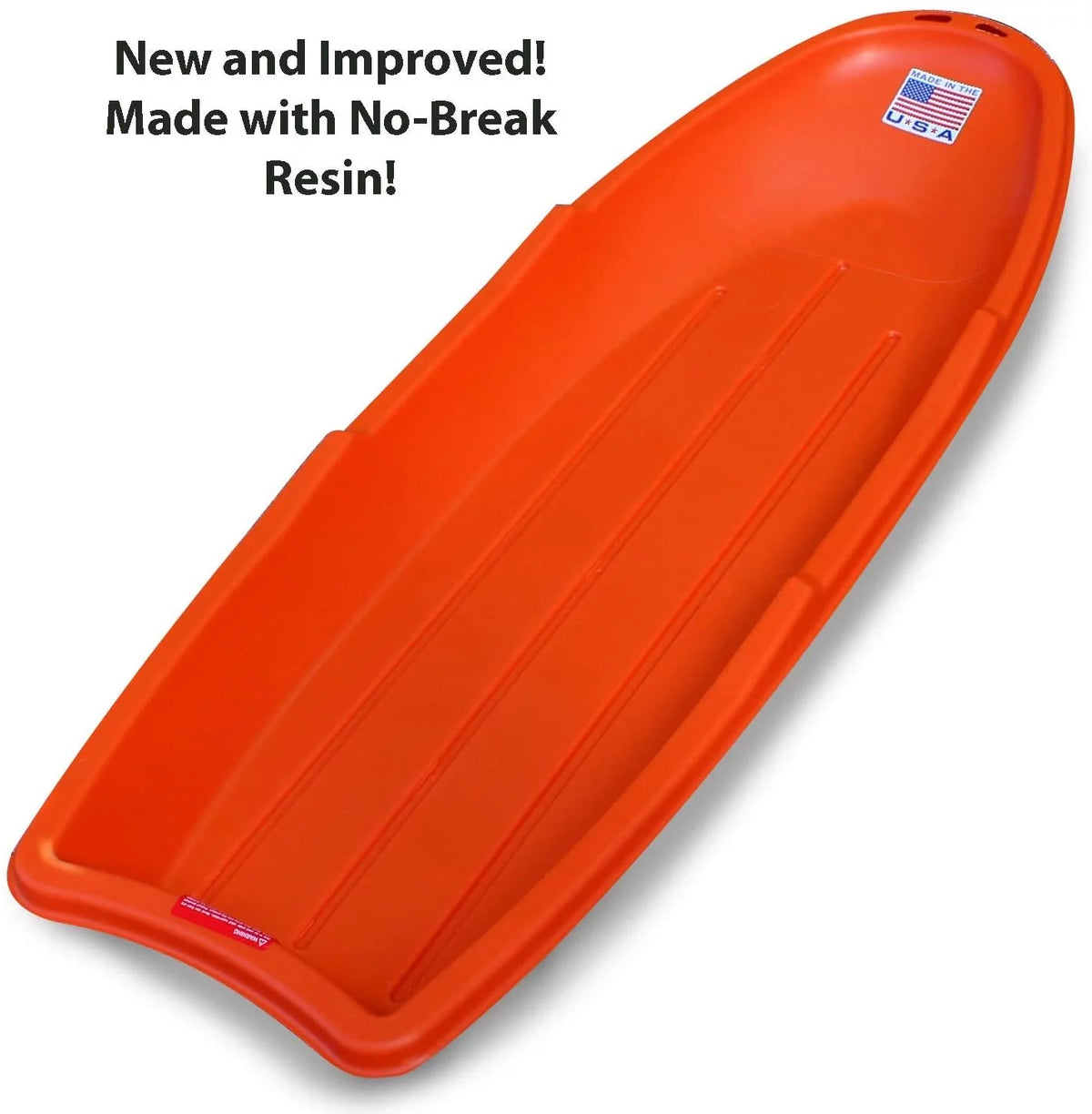 3-Pack Snow Sleds Blue Green Orange V2963