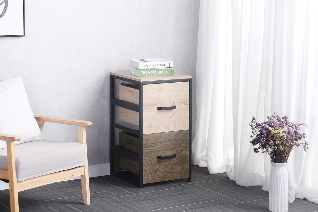 2 Drawer Metal File Cabinet O970