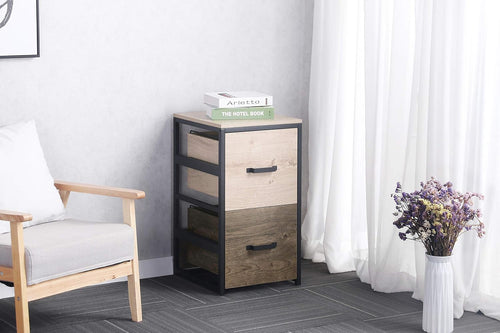 2 Drawer Metal File Cabinet O970