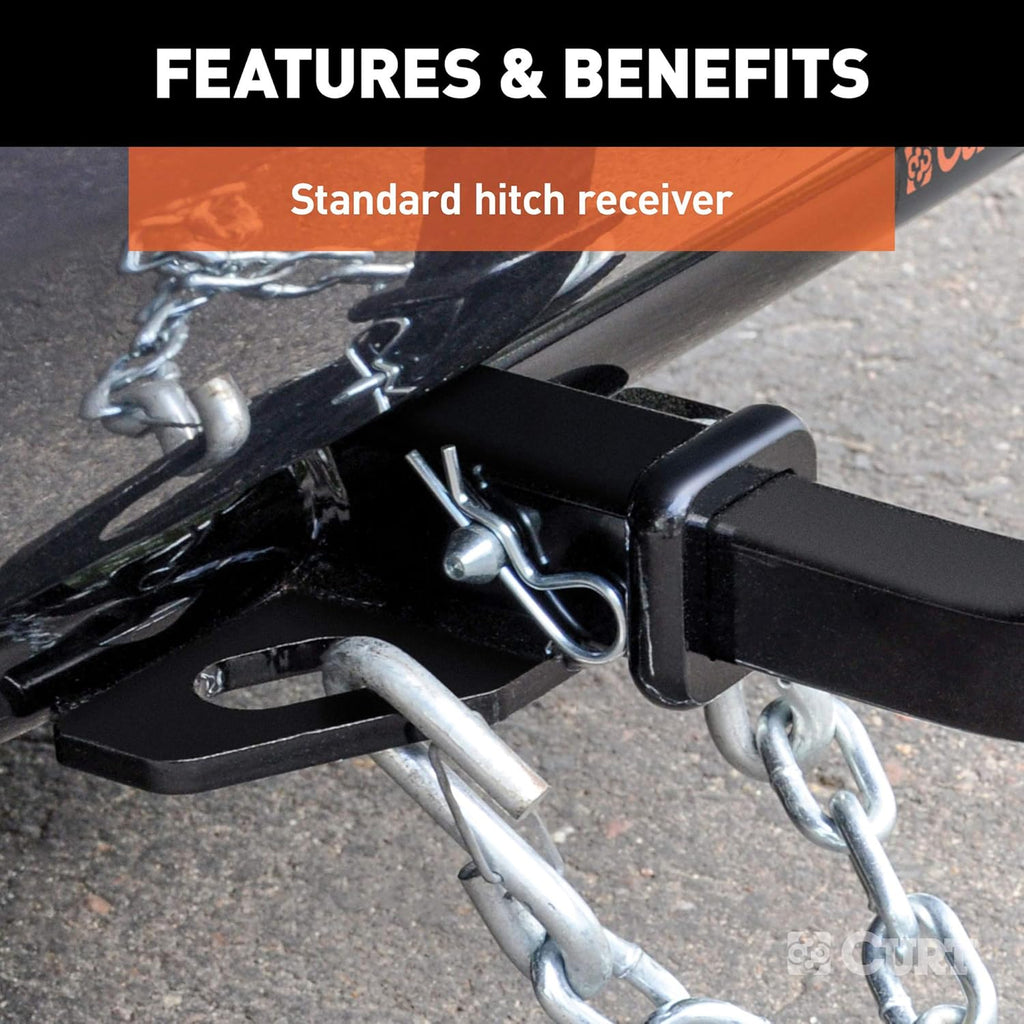 Class 1 Trailer Hitch with Ball Mount, 1-1/4-In Receiver L517