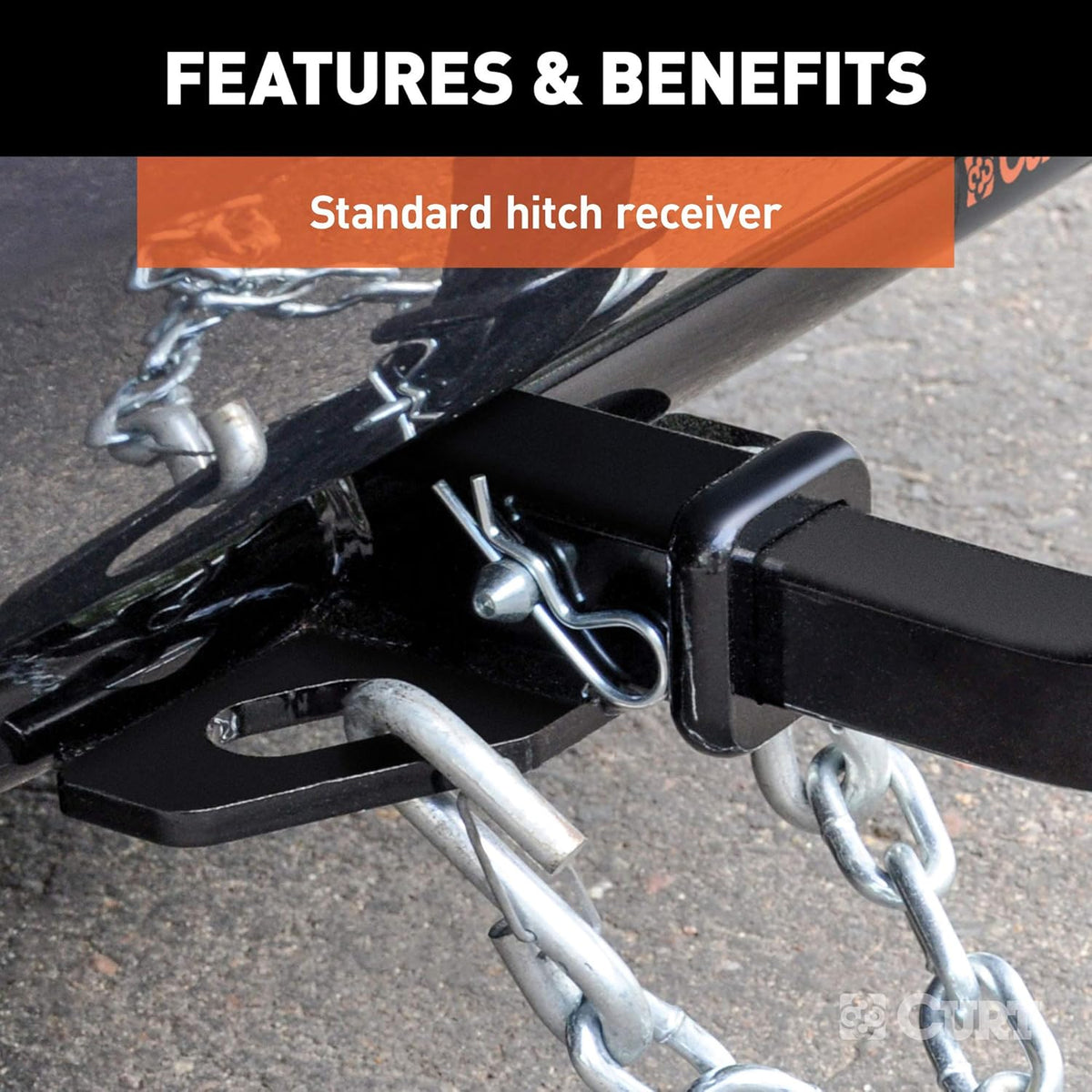 Class 1 Trailer Hitch with Ball Mount, 1-1/4-In Receiver L517