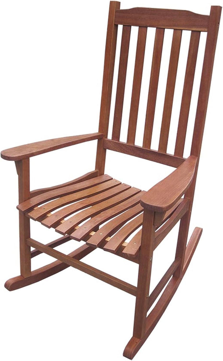 White Acacia Wood Porch Rocking Chair Z235708