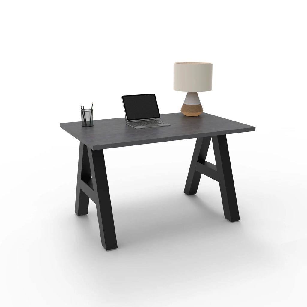 48" Writing Desk with Black Frame P257