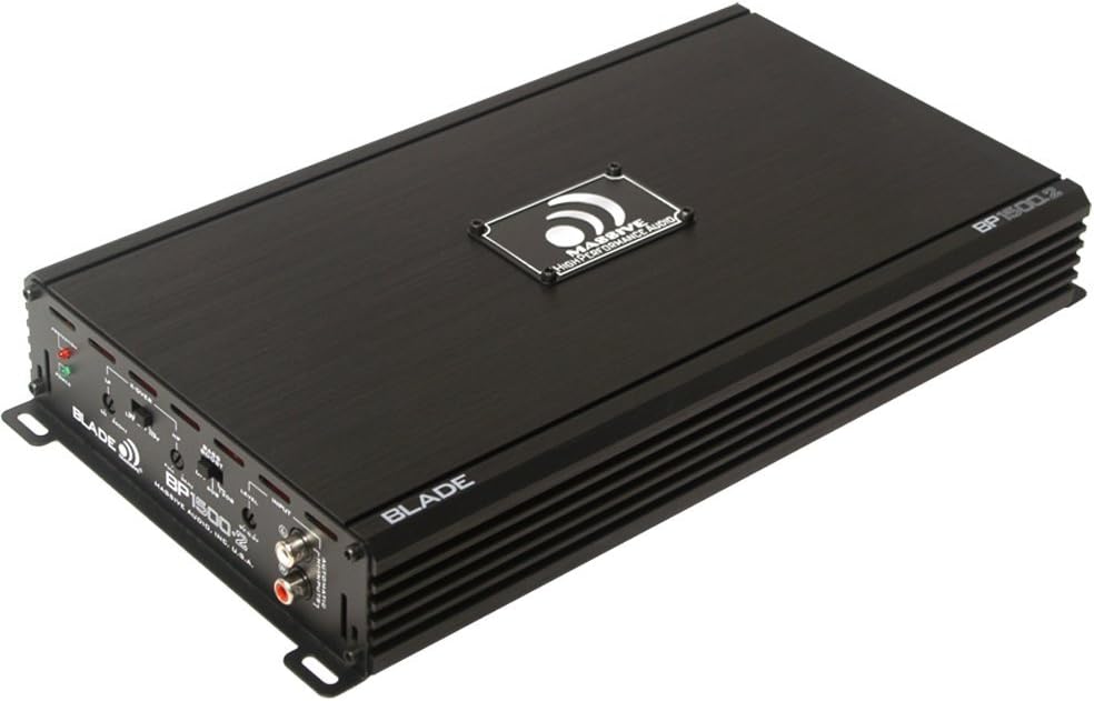 1000 Watts 2 Ohm Car Amplifier with Bass Boost M576689