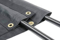 6'6" x 15' Vinyl Coated Mesh Tarp with Double Pocket F417