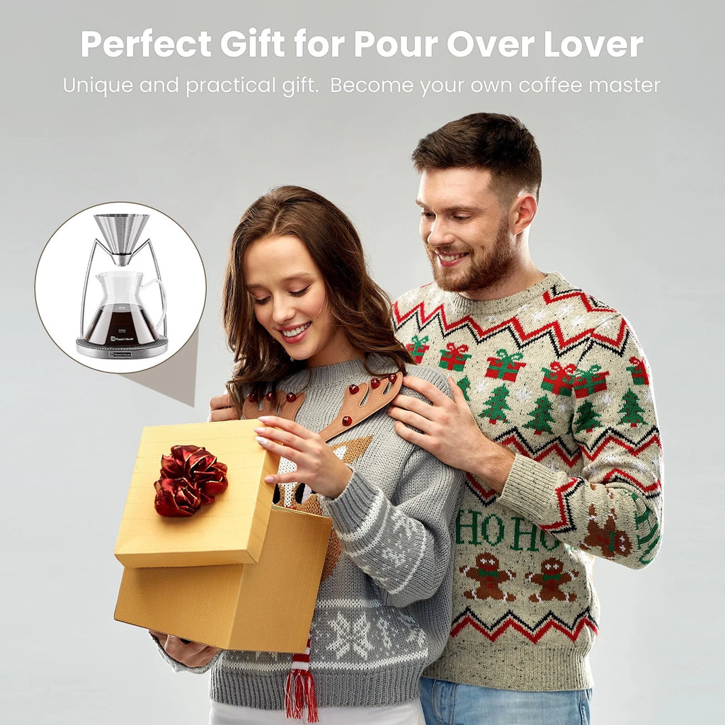 Pour Over Coffee Maker and 600ML Carafe U27861