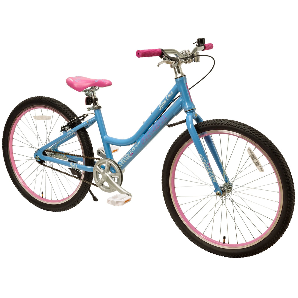 24" Girls Cruiser Bicycle, Lightweight Aluminum Frame B595