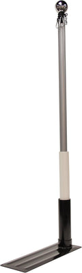 16’ Portable Telescoping Fiberglass Flagpole with Flag Holder and US Flag C72094