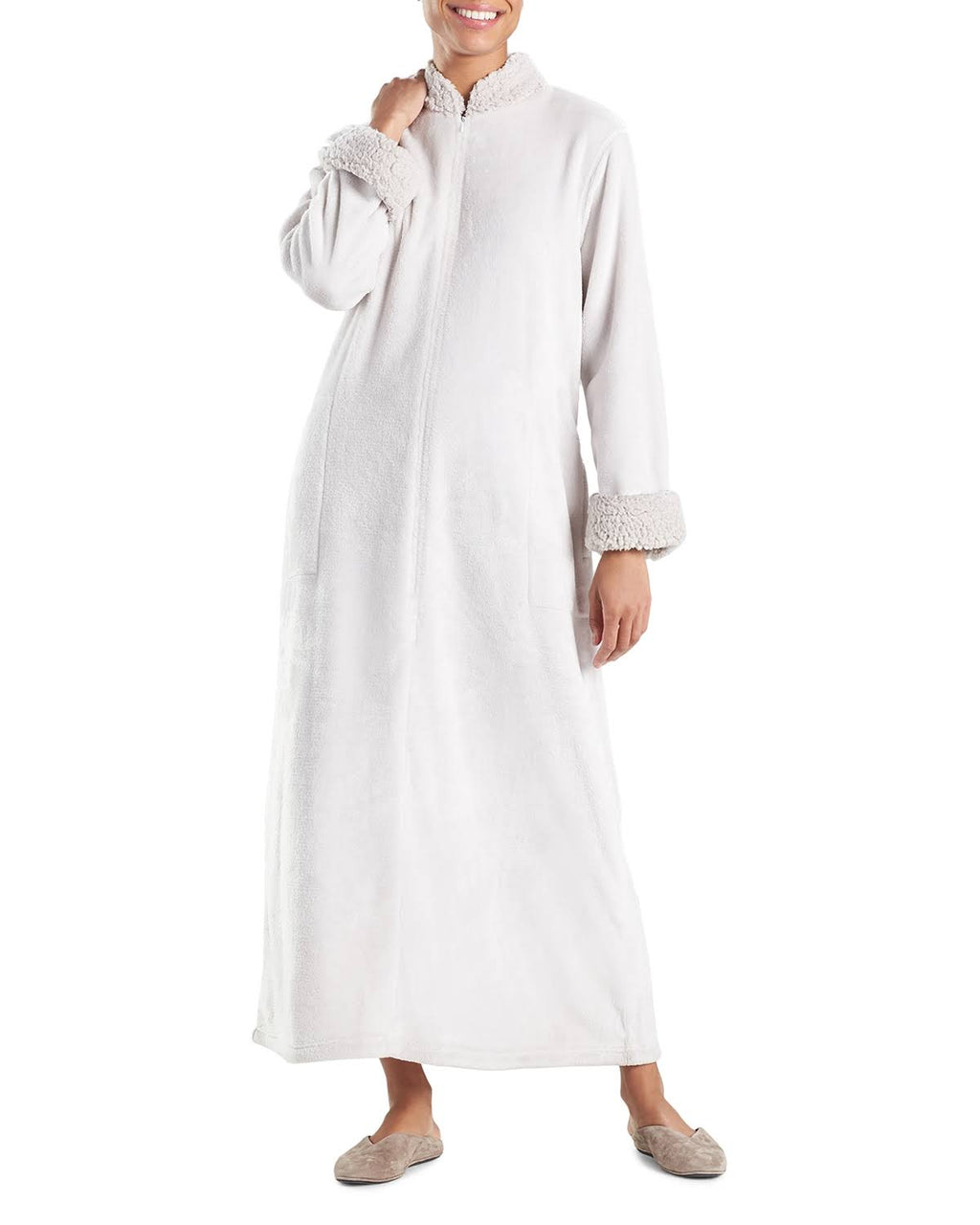 Sherpa Zip Caftan Z9961