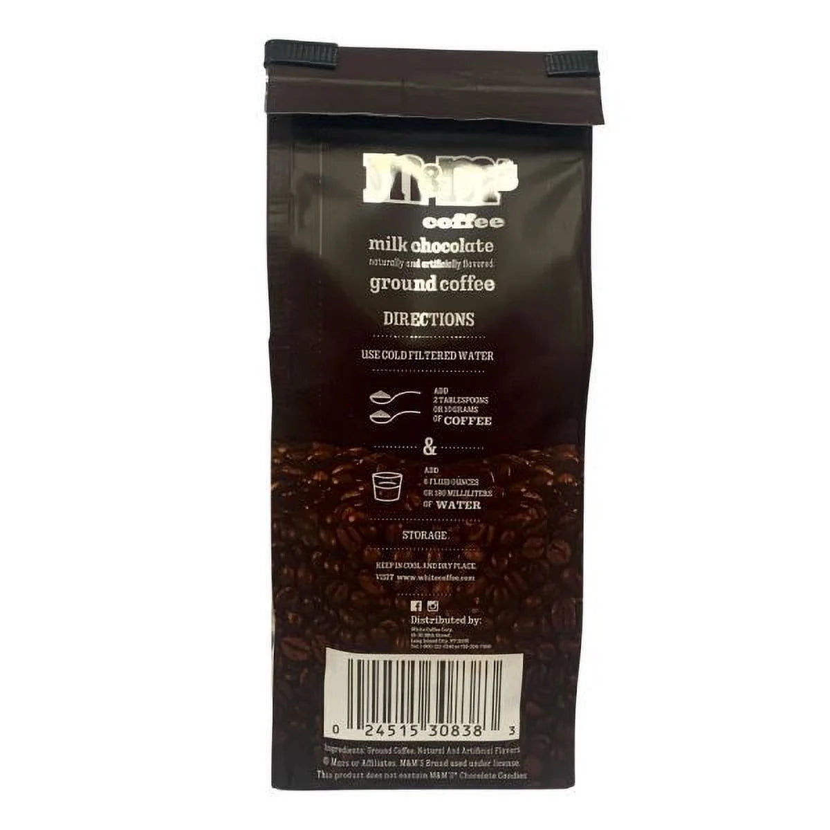 Milk Chocolate Flavored Ground Coffee, 10 oz bag, 6-pack K3377