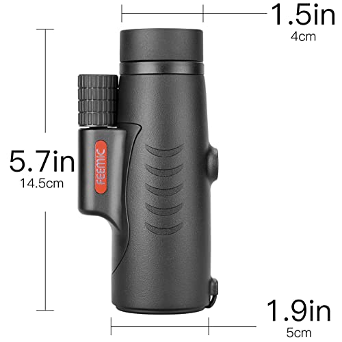 High Power 8x42 Compact Waterproof Monocular Telescope W576