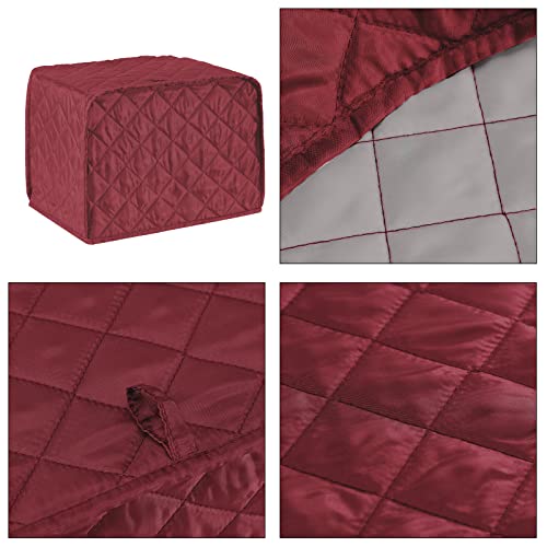 Quilted Black Toaster Cover 2 Slice F133