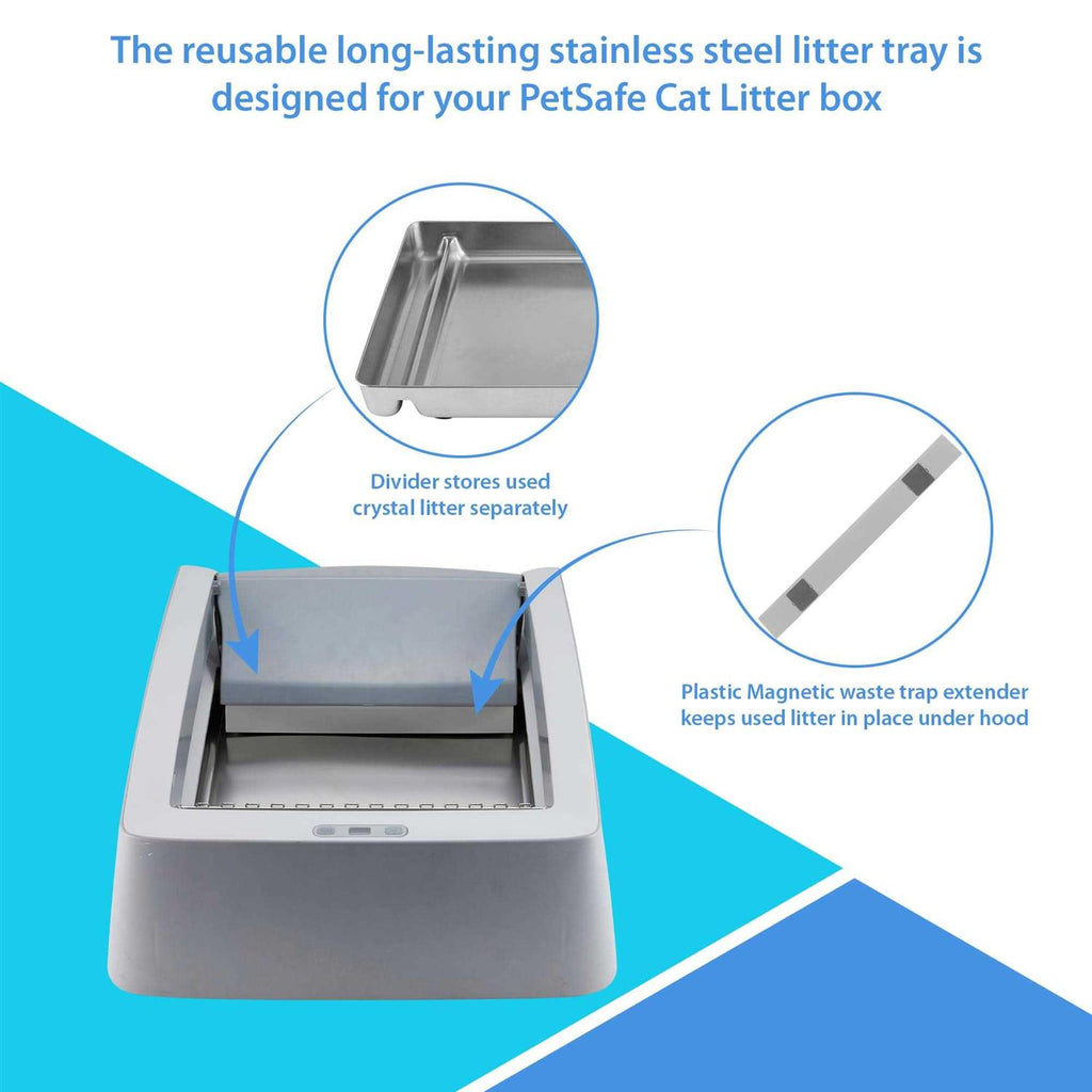 Stainless Steel Reusable Litter Tray R213079