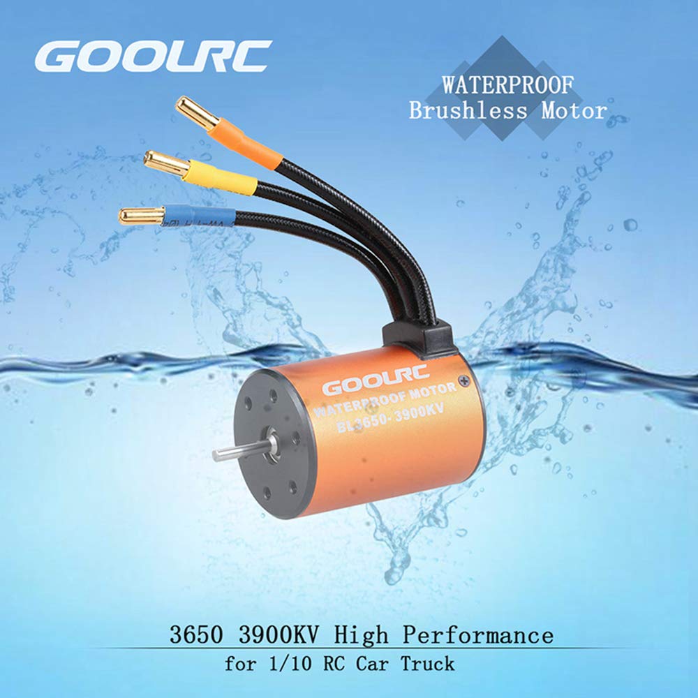 Waterproof 3650 3900KV Brushless Motor with 60A ESC Combo Set Y117