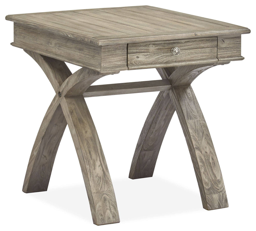 Rectangular Acacia End Table S414