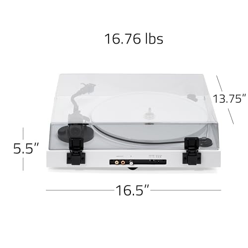 Bamboo Vinyl Turntable Record Player J4797