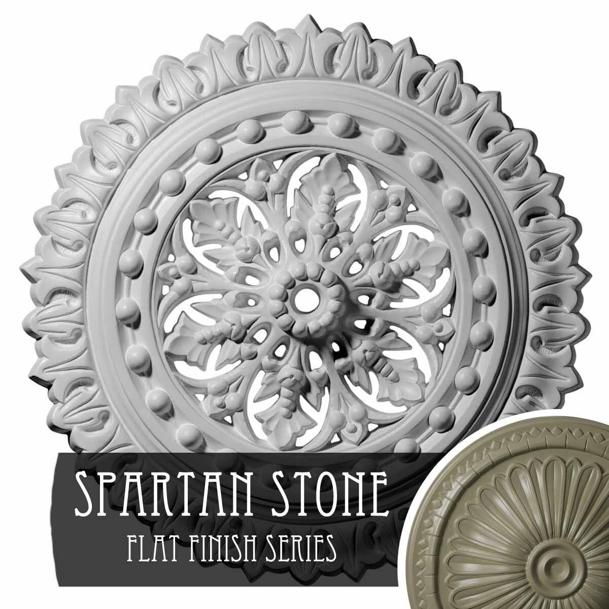 Hand-Painted Ceiling Medallion L4409