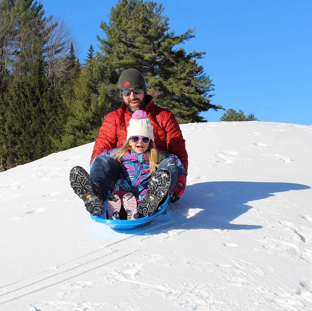 3-Pack Snow Sleds Blue Green Orange V2963