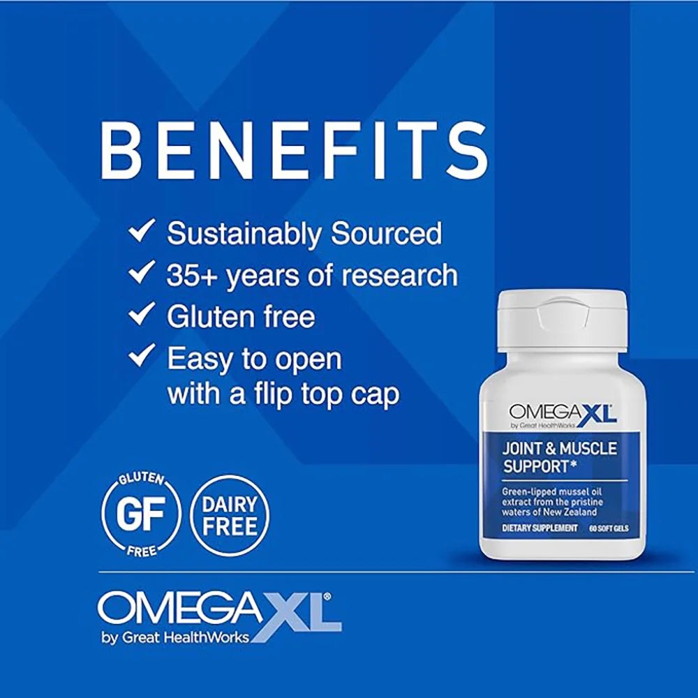 60 Softgels with Green Lipped Mussel Extract G261