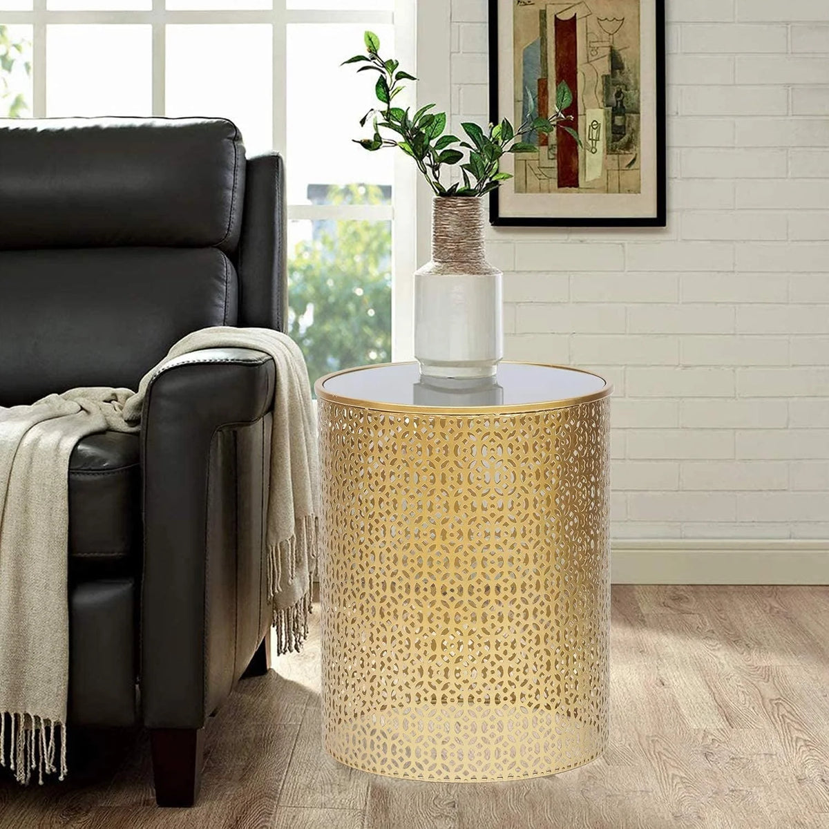 Round Nesting Accent Tables Set Of 2 G893496