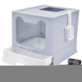 Foldable Cat Litter Box with Lid Y687