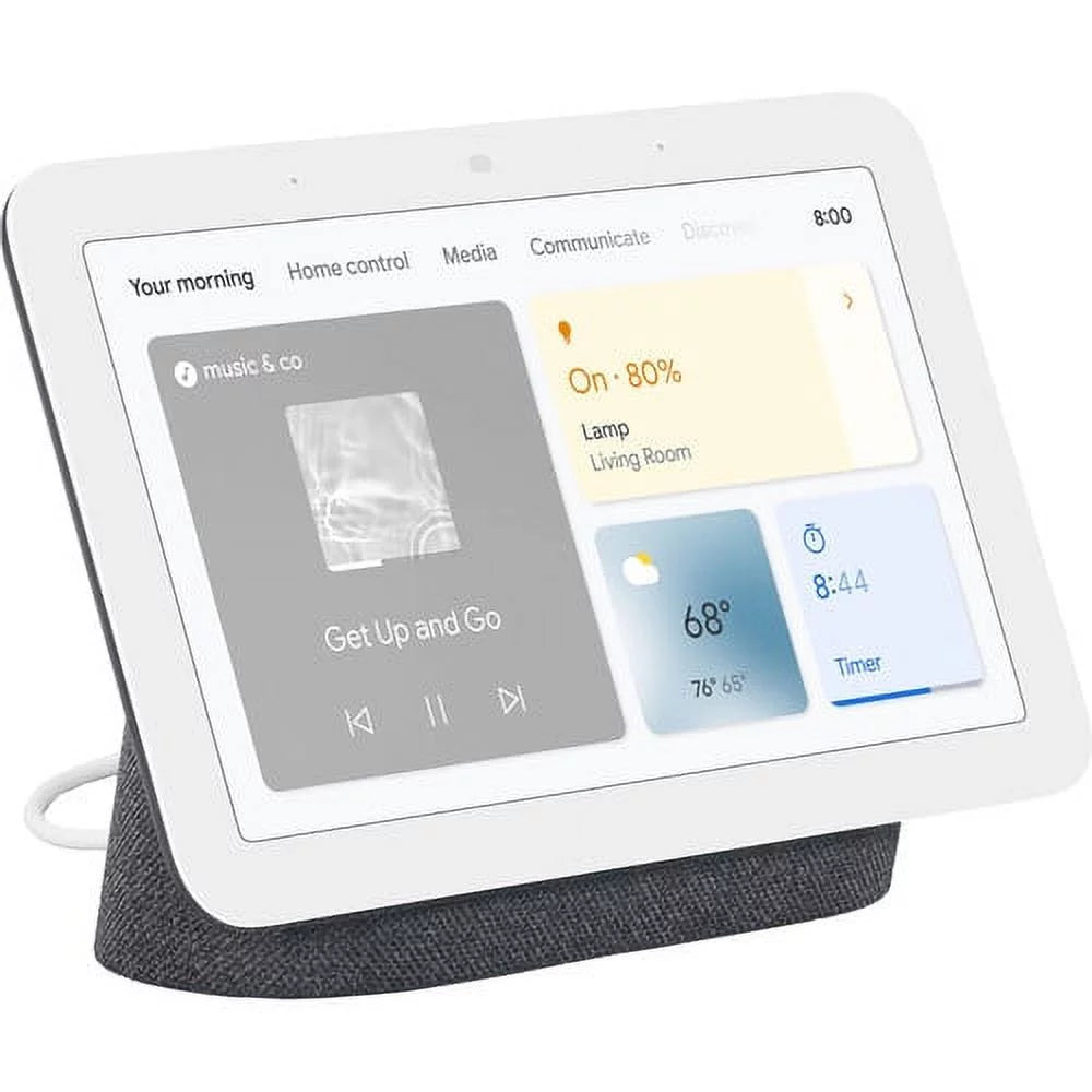 Google Hub with Assistant Charcoal T261178