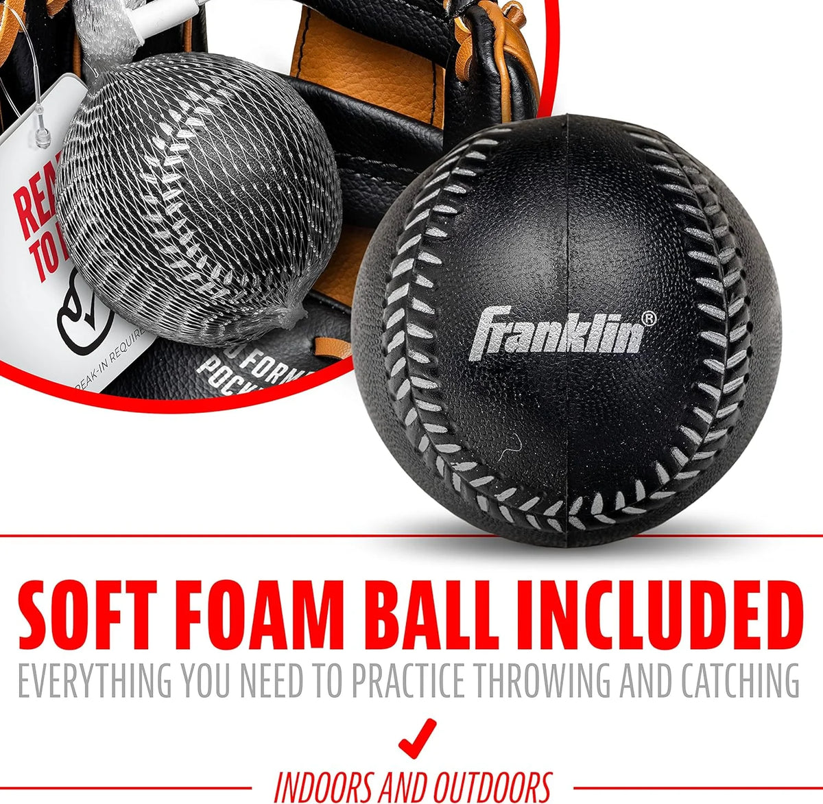 Kids Baseball Gloves + Ball Set B415807