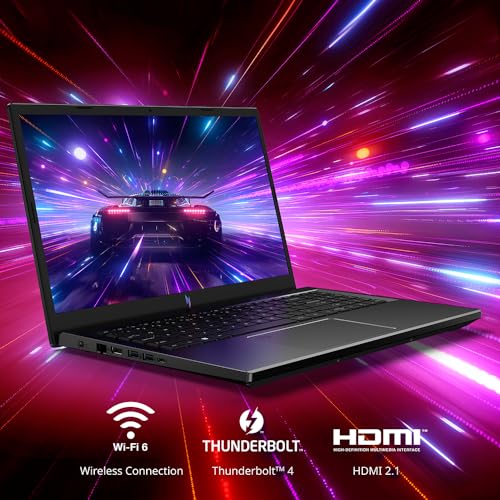 15.6" FHD IPS 165Hz Gaming Laptop with Intel Core i7-13620H, NVIDIA GeForce RTX 4050, 16GB DDR5, 1TB Gen 4 SSD V758958