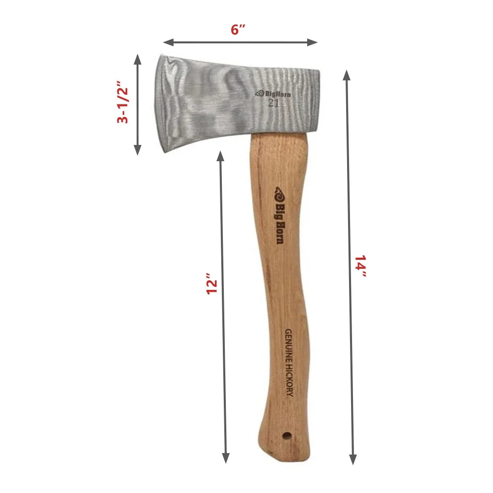21 Oz Hatchet Axe with Hickory Handle K198495