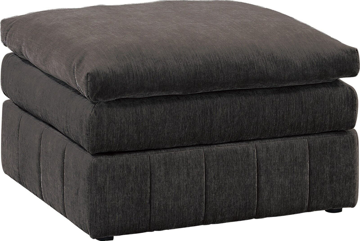 Plush Cushion 6pc Modular Sectional Set with Ottoman F734779