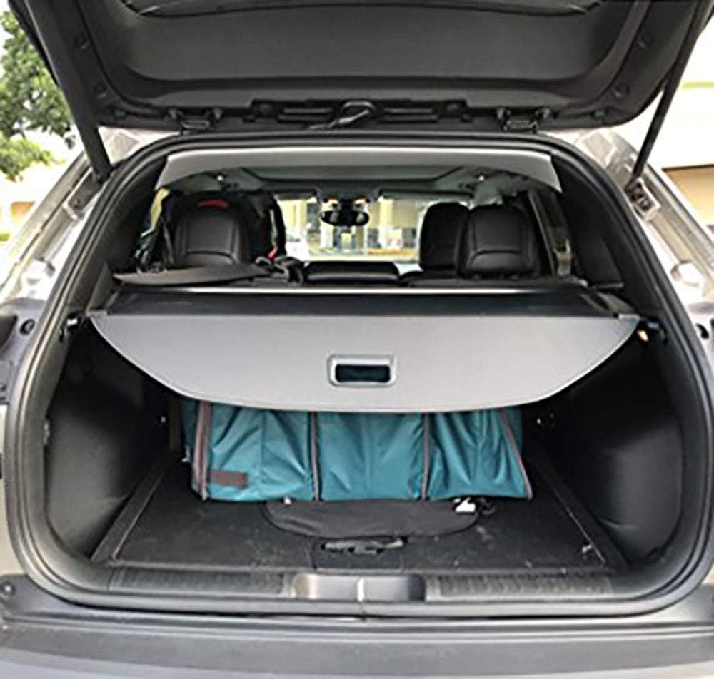 Cargo Security Rear Trunk Cover Retractable Black Pack of 2 Z1429
