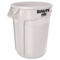 55 Gal White Waste Utility Container - Case of 3 Q7475
