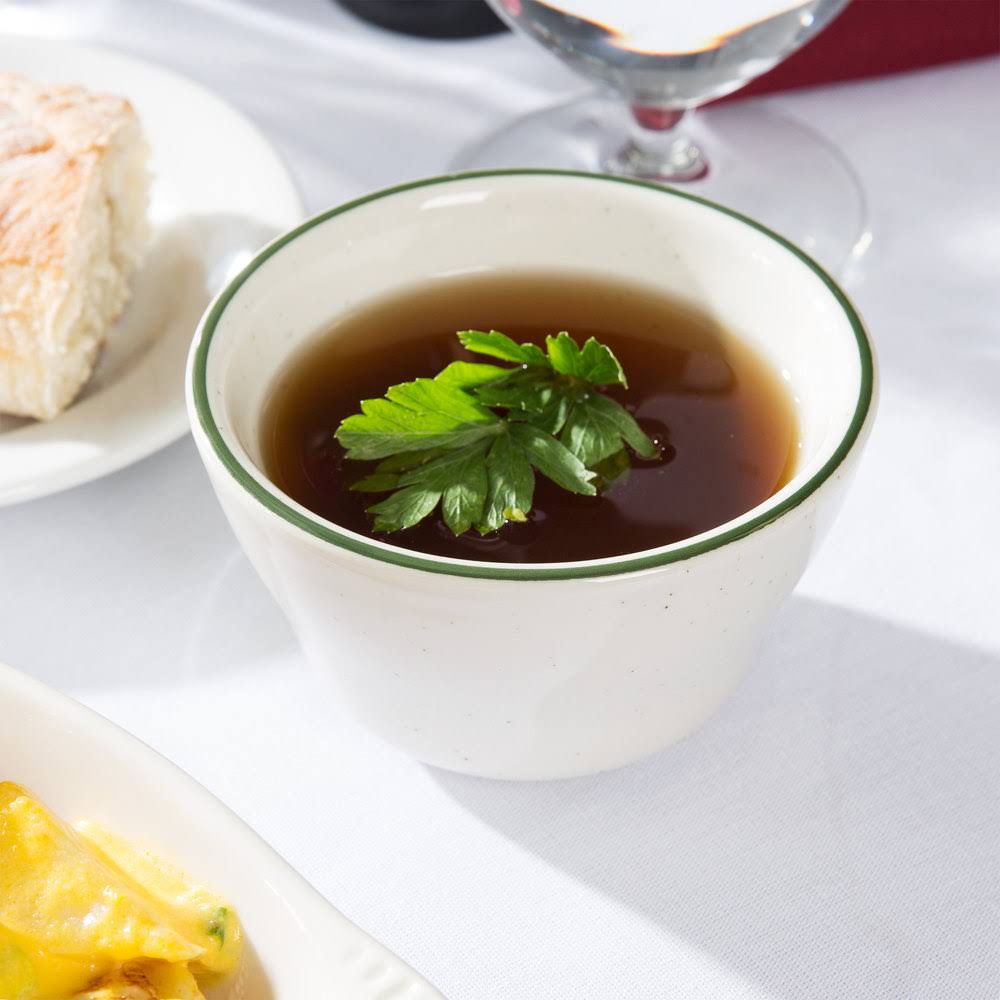 Emerald 4 in. Narrow Rim Bouillon - 3 Dozen F61946