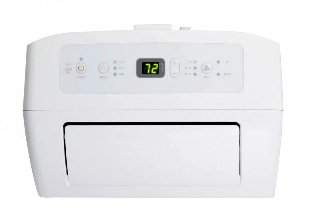 7,000 BTU Portable Air Conditioner with Dehumidifier and Wifi, White O909440