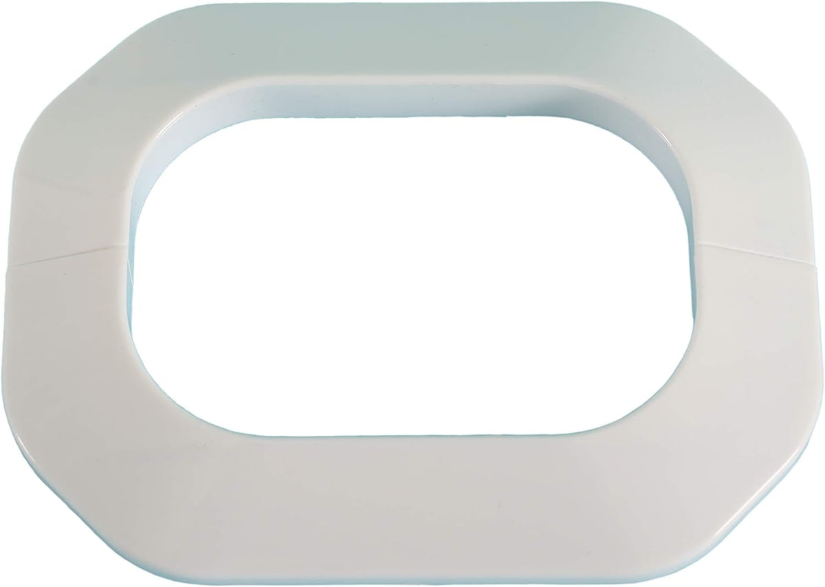 Beige PVC Decorative Line Cover Channel for Ductless Mini Split Air Conditioners, 4" Diameter, 6 Sets of 4' [Total 24'] U574
